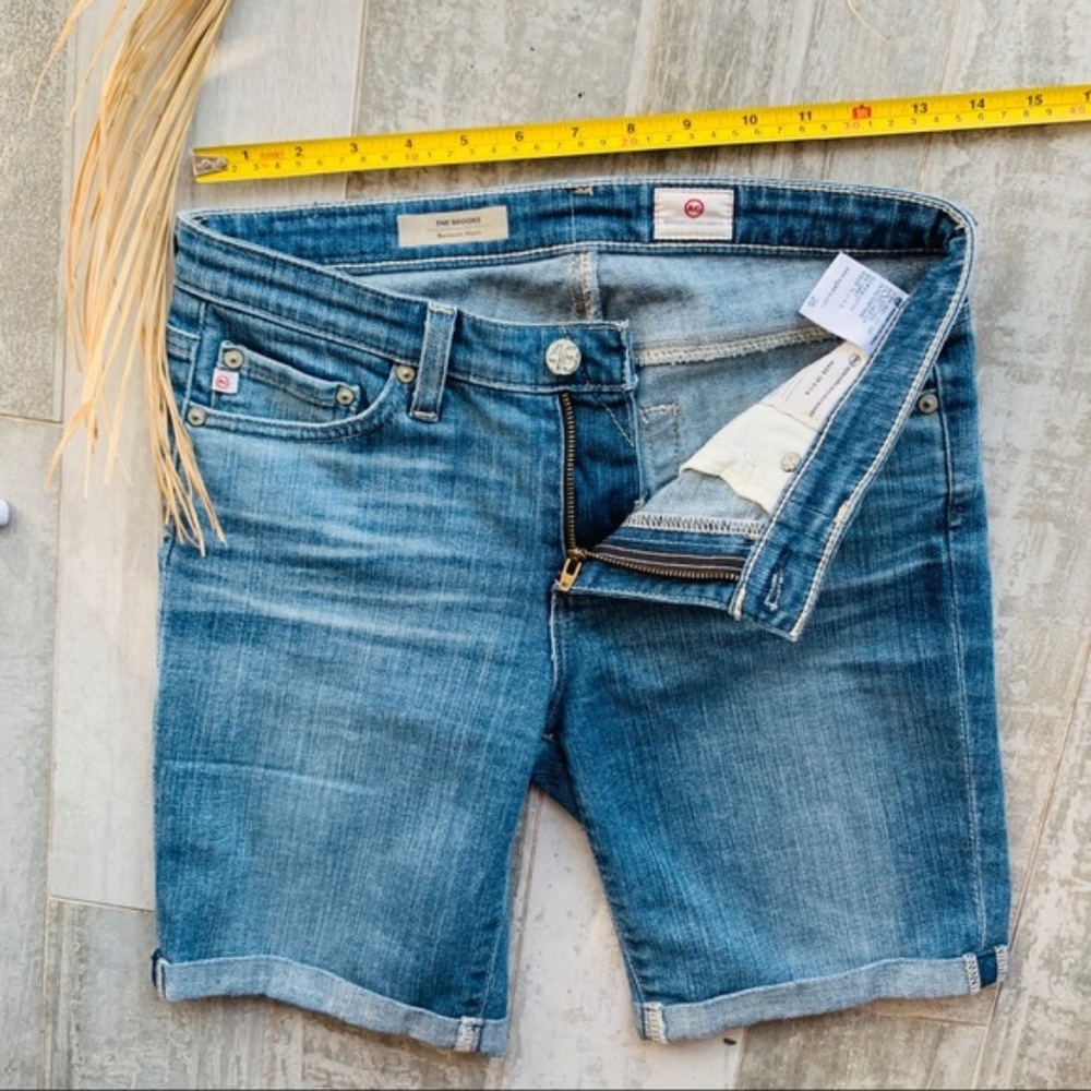 Anthropologie AG The Brooke Bermuda Cuffed Shorts - Picture 6 of 16